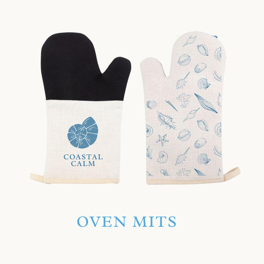 Coastal Calm Oven Glove