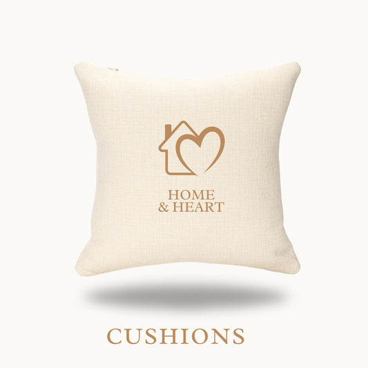 Home & Heart - Linen Cushion