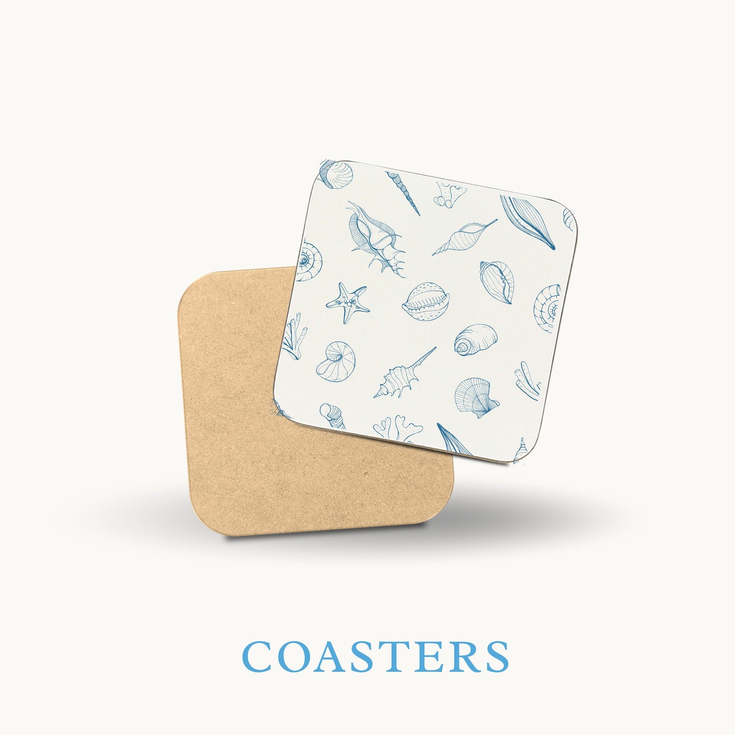 Coastal Calm Coasters
