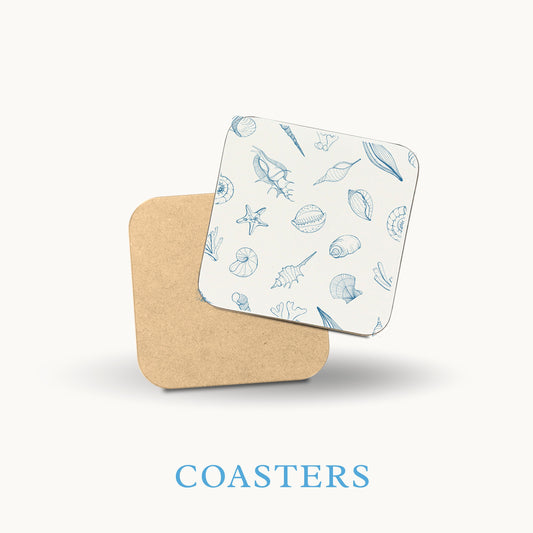 Coastal Calm Coasters
