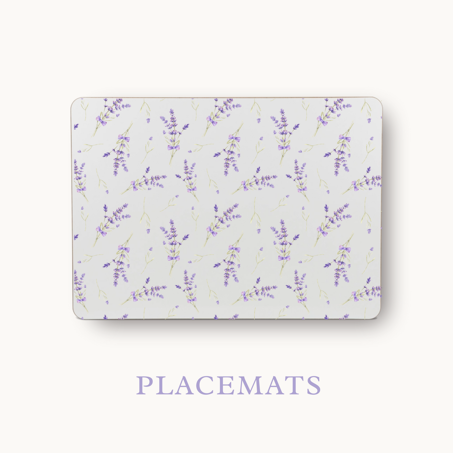 Lavender & Linen Placemats