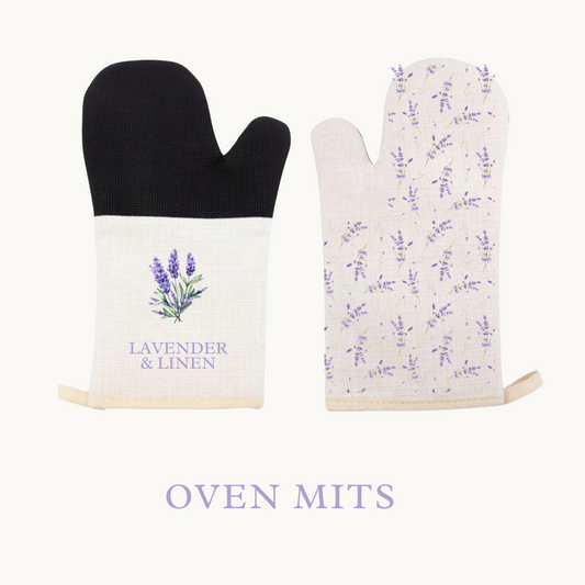 Lavender & Linen Oven Glove